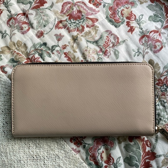 Kate Spade New York Staci Large Continental Wallet Warm Beige Black Multi - Picture 4 of 10